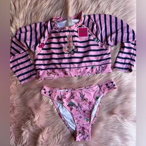 Juicy couture 2 piece girls swimsuit